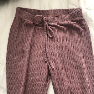 Purple pajama pants, Shein, size small